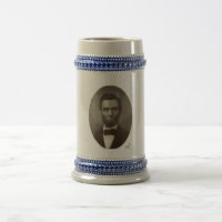 Abe Lincoln Presidente Americano Vintage Retrato E