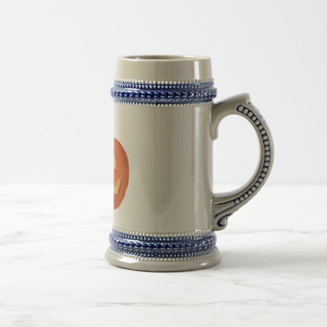 Caneca De Cerveja Abóbora no Halloween 1 (Direita)