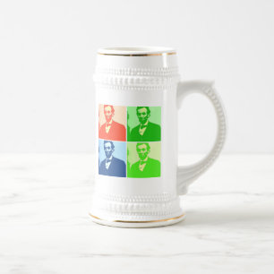 Caneca De Cerveja Abraham Lincoln