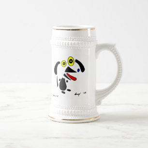 Caneca de cerveja abstrato