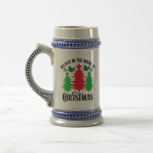 Caneca De Cerveja Acredite Na Magia Do Natal-82309