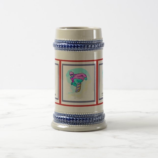 Caneca De Cerveja Adoro Snowboard - (Centro)