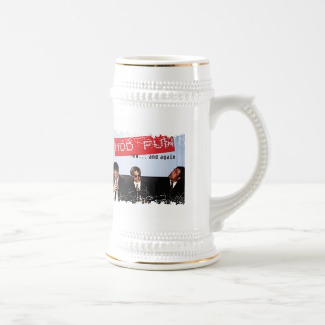 Caneca de cerveja afligida da beira (Direita)