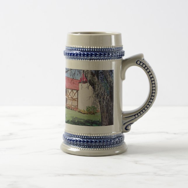 Caneca De Cerveja Aguarela do condomínio de Stephen (Direita)