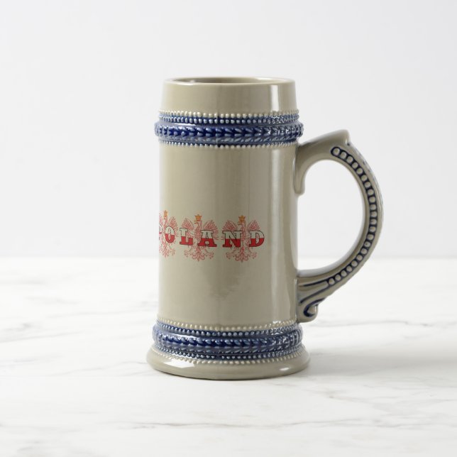 Caneca De Cerveja Águia Vermelha Polônia (Direita)