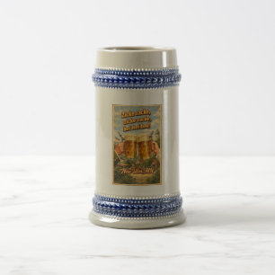 Caneca de Cerveja Alemã de New Ulm MN Oktoberfest