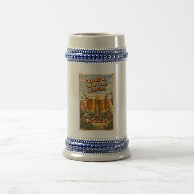 Caneca de Cerveja Alemã de New Ulm MN Oktoberfest (Centro)