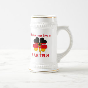 Caneca De Cerveja Alemães personalizados beijam-me que eu sou