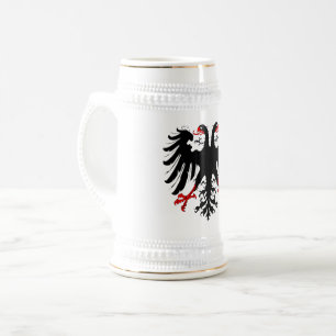 Caneca De Cerveja Alemanha para sempre/bandeira do império alemão