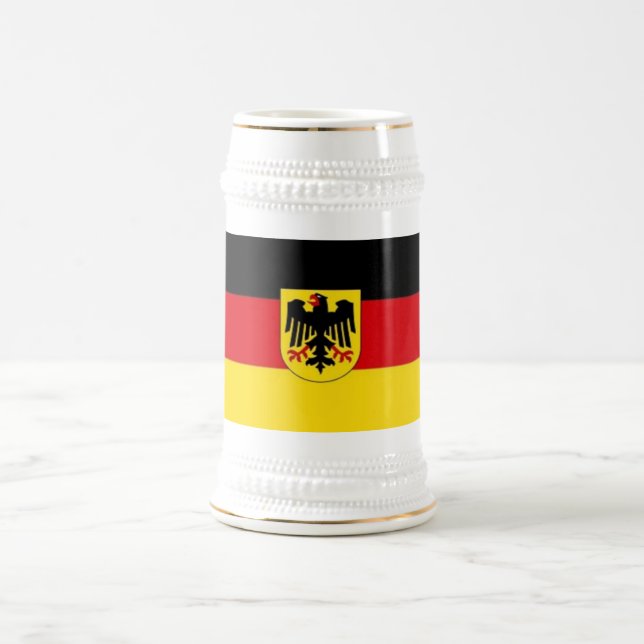 Caneca de cerveja alemão da bandeira (Centro)