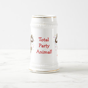 Caneca De Cerveja Algum animal de partido de Stuff_Total do Gnu