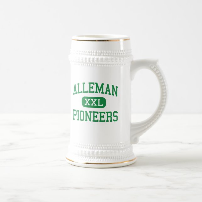 Caneca De Cerveja Alleman - pioneiros - alto - ilha Illinois da (Direita)