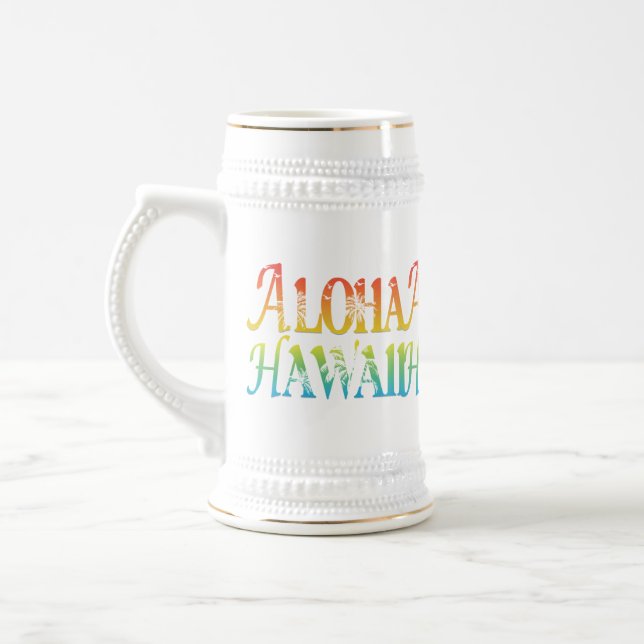 Caneca De Cerveja Aloha Hawaii (Esquerda)
