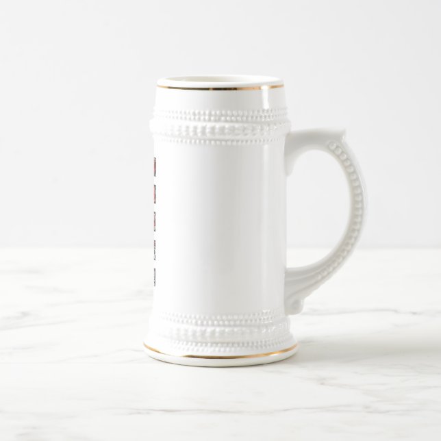 Caneca De Cerveja Alphabet Mug (Direita)