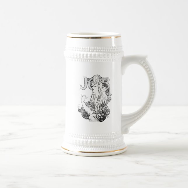 Caneca De Cerveja Alphonse Mucha JOB ISOGS (Direita)