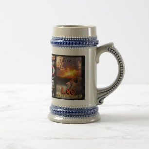 Caneca de cerveja alta da astrologia do limite de