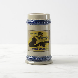 Caneca De Cerveja Ambos os Canos, Indústria e Militar, Esforço de Gu