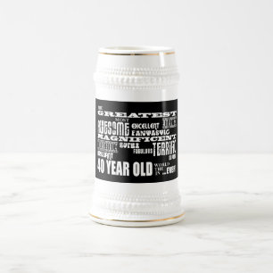 Caneca De Cerveja aniversário de 40 anos