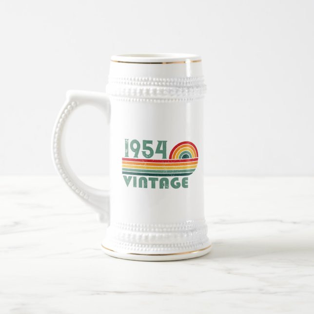 Caneca De Cerveja aniversário de 70 anos personalizado de 70 (Esquerda)