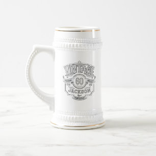 Caneca De Cerveja Aniversário Personalizado Envelhecido à Perfeição