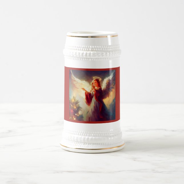 Caneca De Cerveja Anjo Natal 3 (Centro)