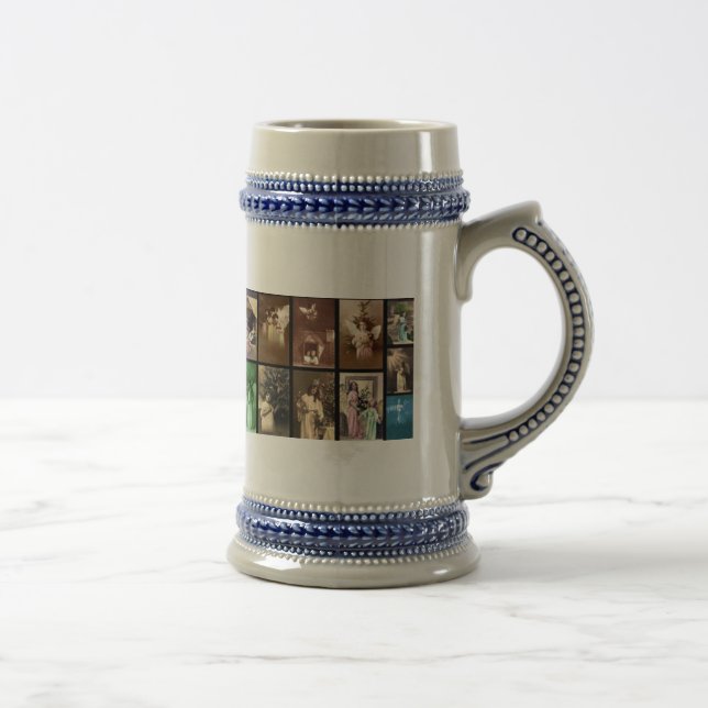 Caneca De Cerveja Anjos de Feriado I Personalizáveis (Direita)