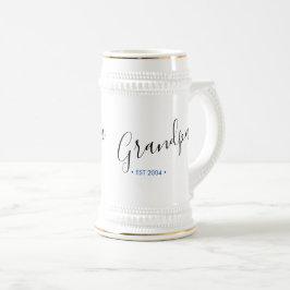 Caneca De Cerveja Ano de Fundação do Avô Personalizado