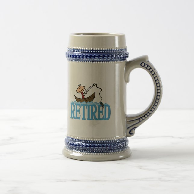 Caneca De Cerveja Aposentado (Direita)