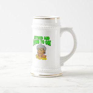 Caneca De Cerveja Aposentado a um chefe (2)