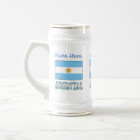 Argentina Bandeira Argentina Personalização Nome A