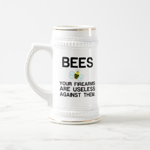 CANECA DE CERVEJA ARMAZENAMENTO DE ABELHAS INÚTIL
