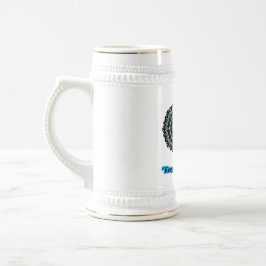 Caneca De Cerveja Arte de Fluxo Industrial