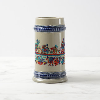 Caneca De Cerveja arte replicate do moche