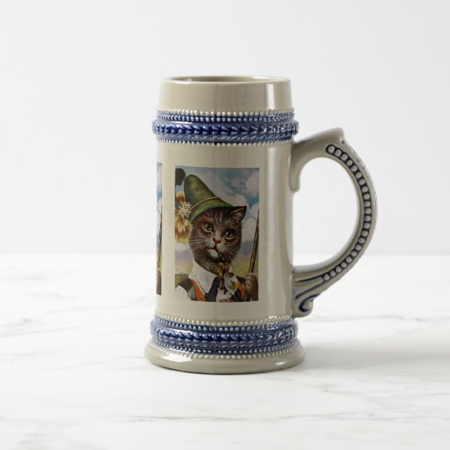 Caneca De Cerveja Arthur Thiele - gato bávaro dos cumes (Direita)