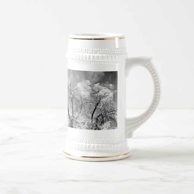 Caneca De Cerveja árvores vestem inverno (Direita)