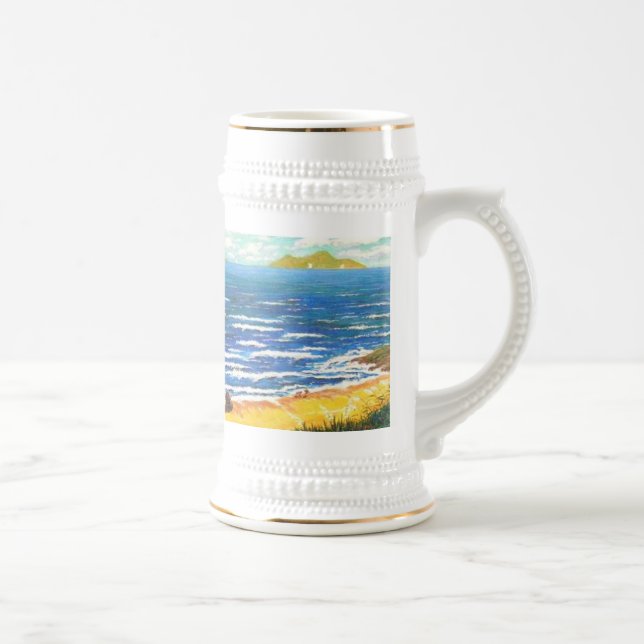Caneca De Cerveja As ondas têm a consciência (Direita)