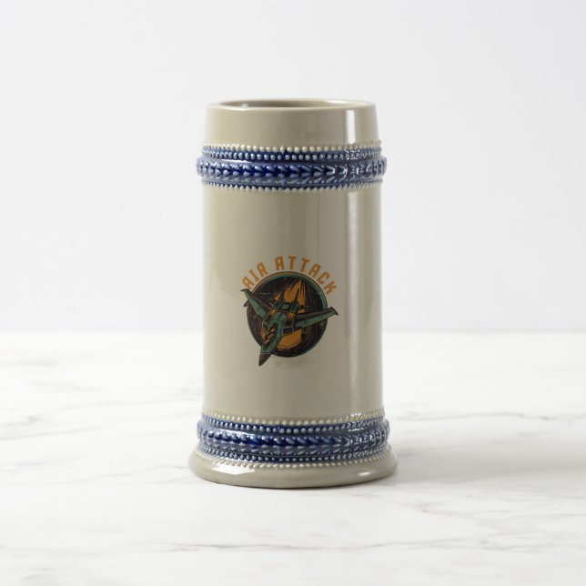 CANECA DE CERVEJA ATAQUE AÉREO (Centro)