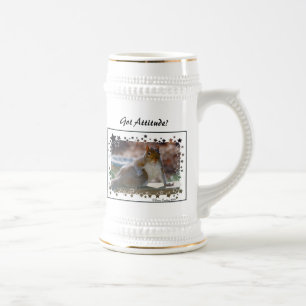 Caneca De Cerveja Atitude obtida? Esquilo