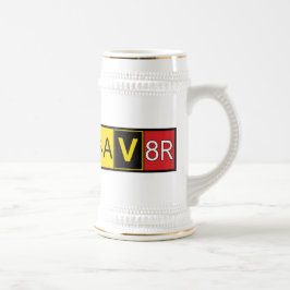 Caneca De Cerveja Aviador - AV8R -