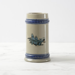 Caneca De Cerveja Avião de caça