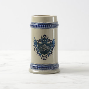 Caneca de cerveja AZUL da Protetor-Cerveja