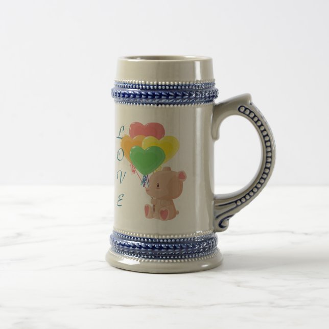 Caneca De Cerveja Balão - Urso (Direita)