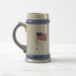 Caneca De Cerveja bandeira americana