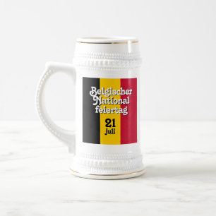Caneca De Cerveja Bandeira Belgischer Nationalfeiertag Belga