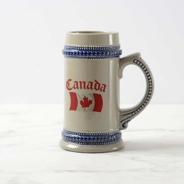Caneca De Cerveja Bandeira canadense (Direita)