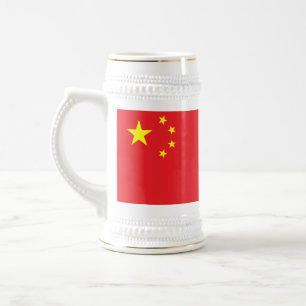 Caneca De Cerveja Bandeira Chinesa