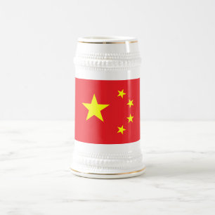 Caneca De Cerveja Bandeira Chinesa