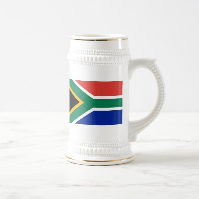 Caneca De Cerveja Bandeira da África do Sul (Direita)