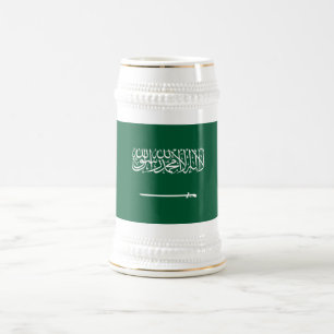 Caneca De Cerveja Bandeira da Arábia Saudita