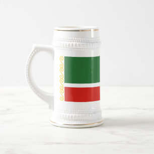 Caneca De Cerveja Bandeira da Chechênia